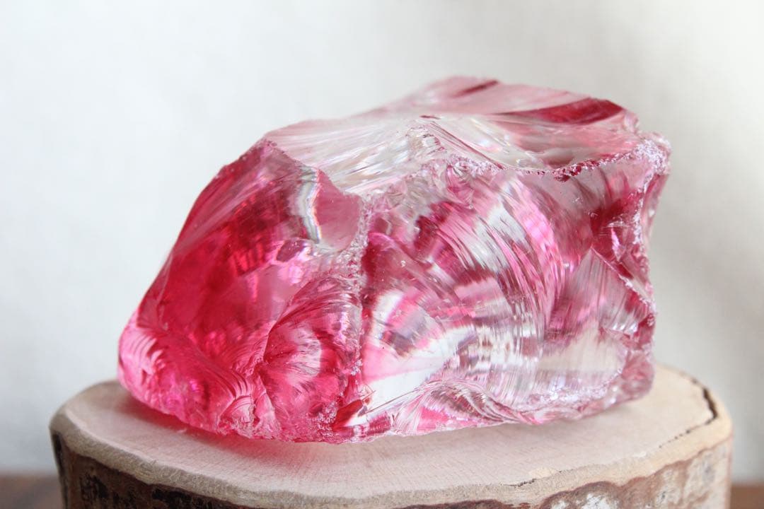 インドネシア産アンダラクリスタル　マルチカラー（ピンク・クリア）