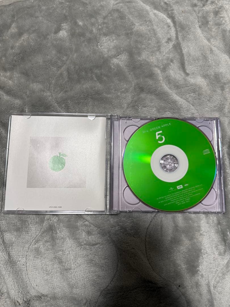 初回限定盤 Mrs.GREEN APPLE 「5」CD+DVD 2枚組