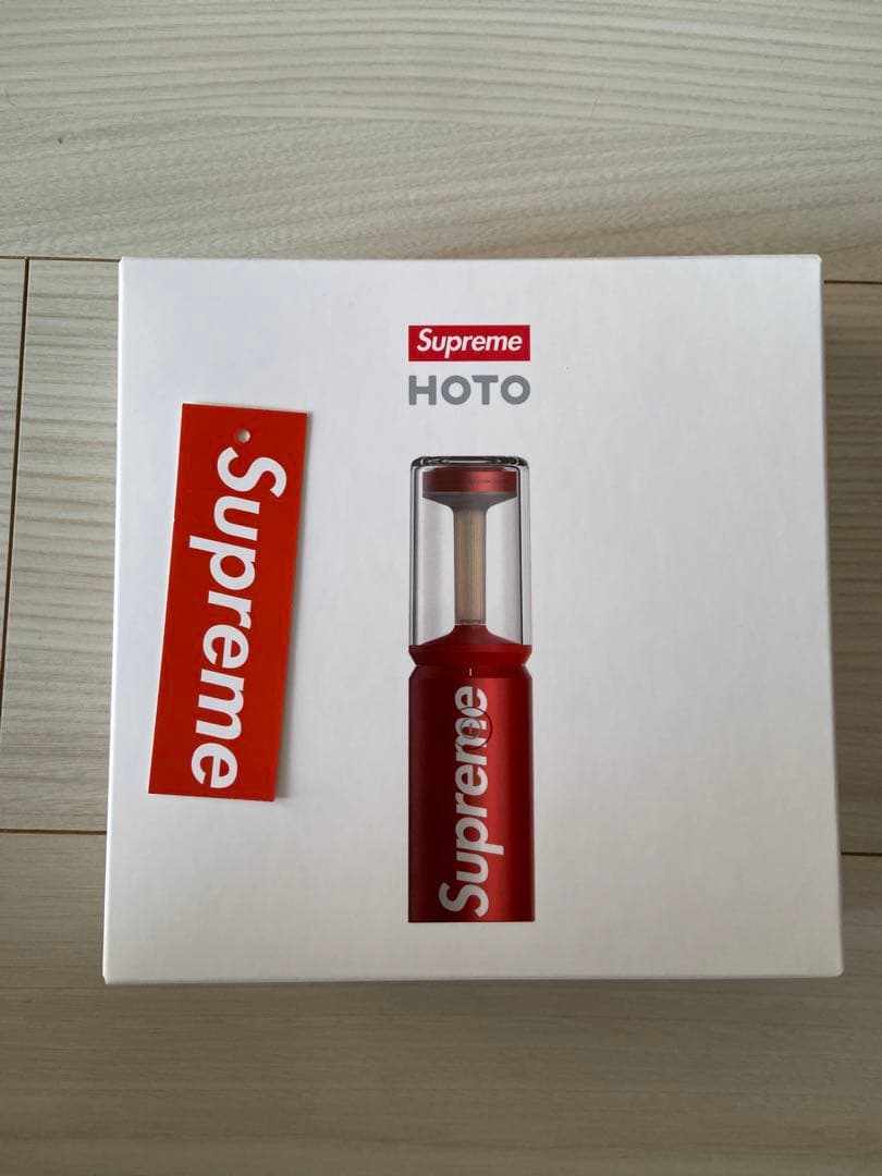 Supreme x HOTO Camp Light RED 赤　キャンプライト