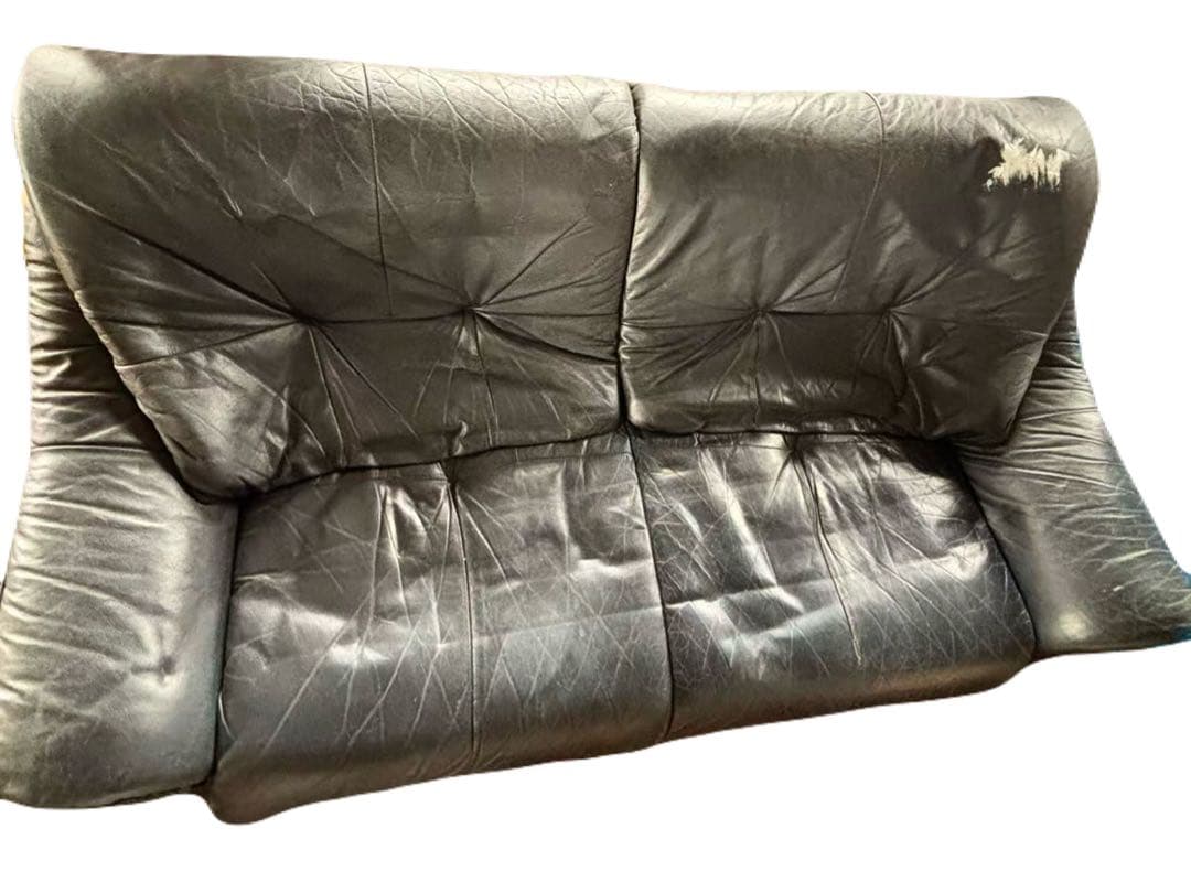 直接引取で12000円引　アンティーク2人掛けソファ