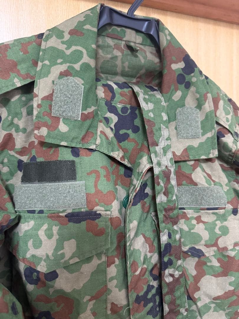 s*q様 陸自迷彩服 戦闘服 混麻　夏用　ノンアイロン　５Ａ