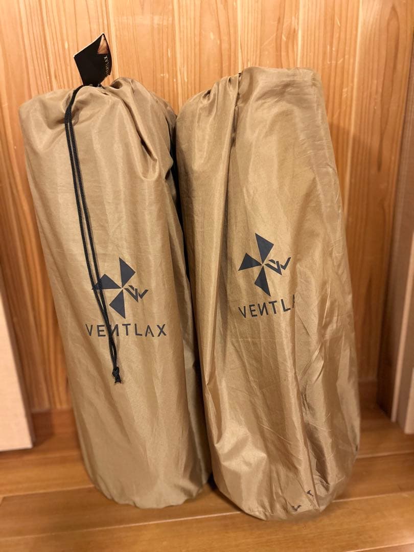 VENTLAX スリーピングマット オリーブグリーン　コヨーテ　4枚セット