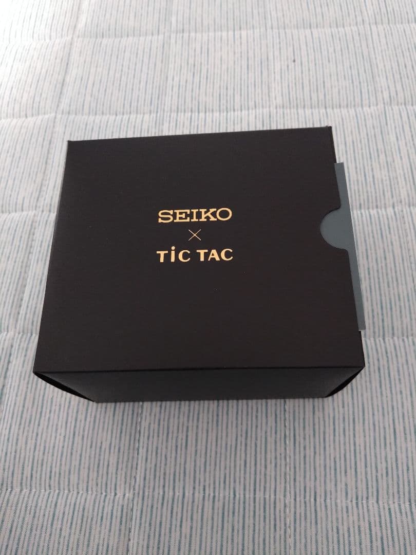 アリス　さま専用 SEIKO 自動巻き時計 黒文字盤 10BAR