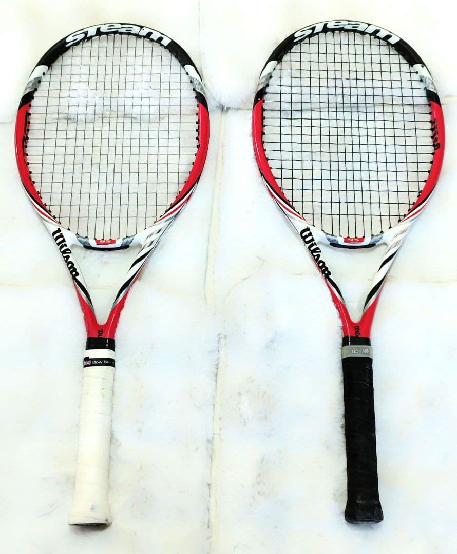 Wilson Steam 95 錦織圭 テニスラケット 309g 2本セット♪