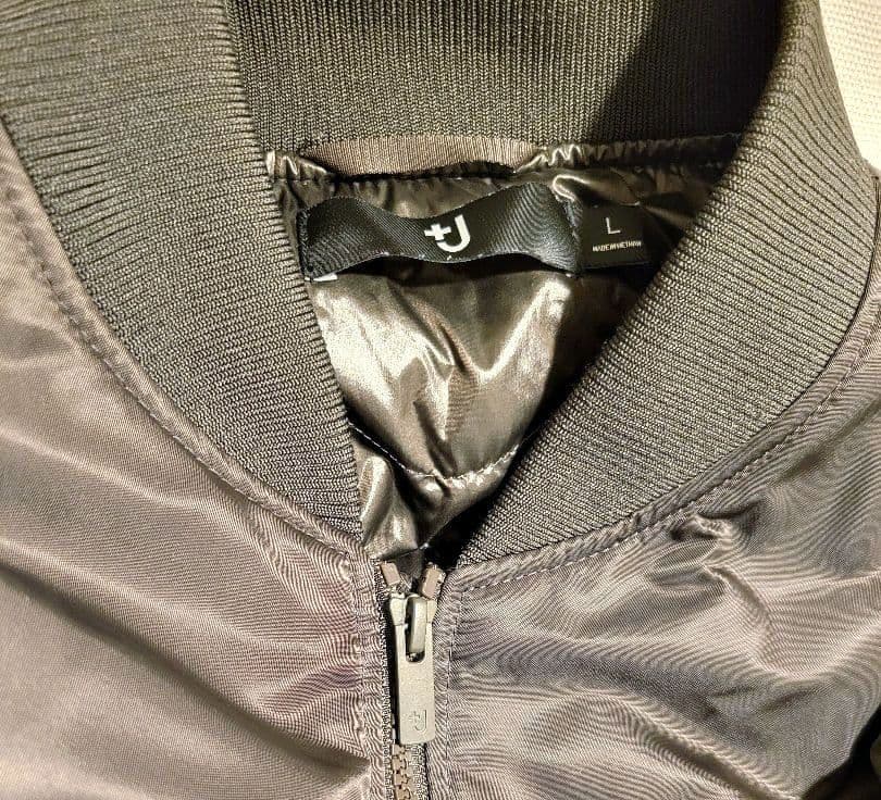 【ゆうすけ】ユニクロ +J ハイブリッドダウンオーバーサイズMA-1