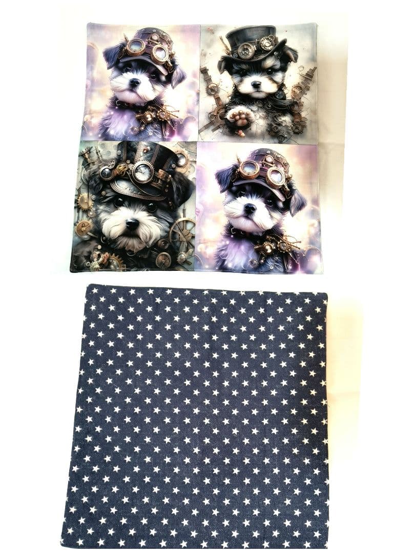 Yourelia様】ハンドメイドオーダー★犬猫★ポーチ&巾着&ハンカチ10点