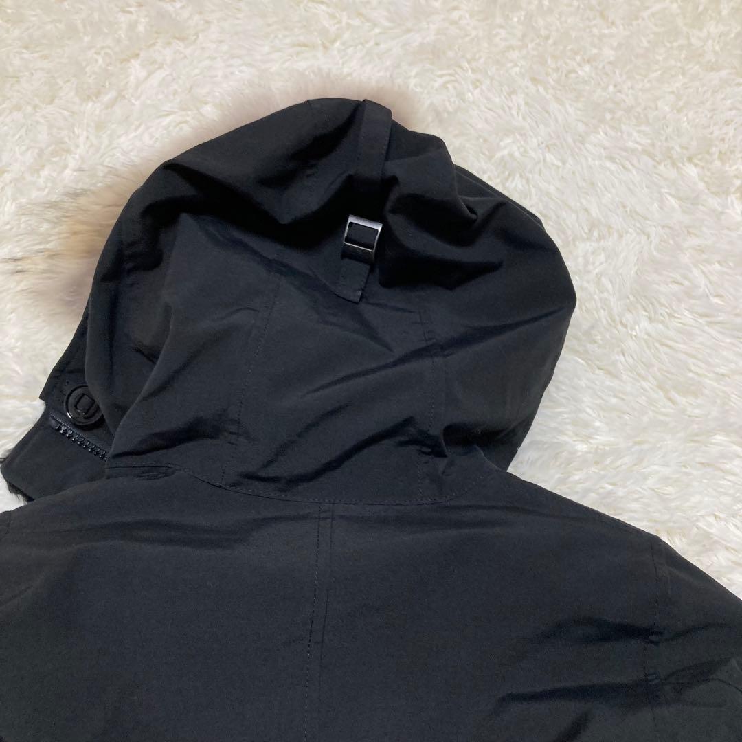 大人気 美品 カナダグース ダウンコート ブロンテ S リアルファー ブラック