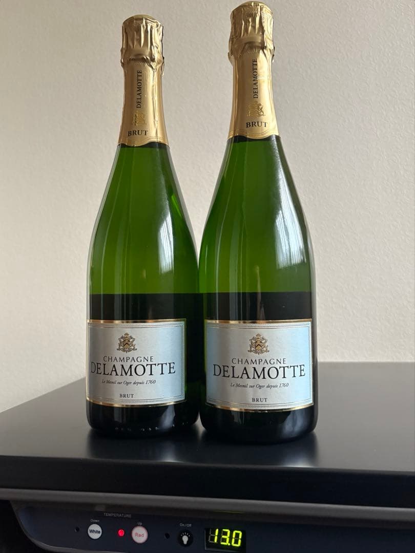 (セラー管理) DELAMOTTE デュラモット 750ml 2本 シャンパン