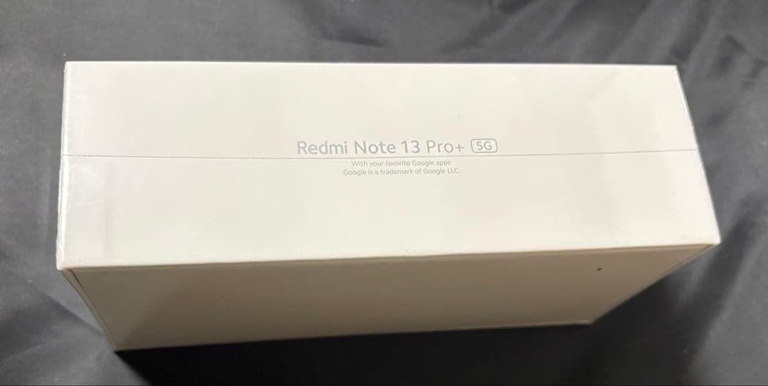 【新品・未開封】XiaomiRedmiNote13 pro+5gホワイト