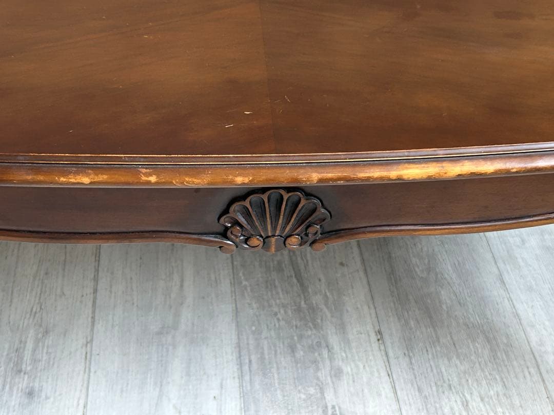 カリモク　コロニアル　猫脚　センターテーブル　ローテーブル　クラシック　IZ