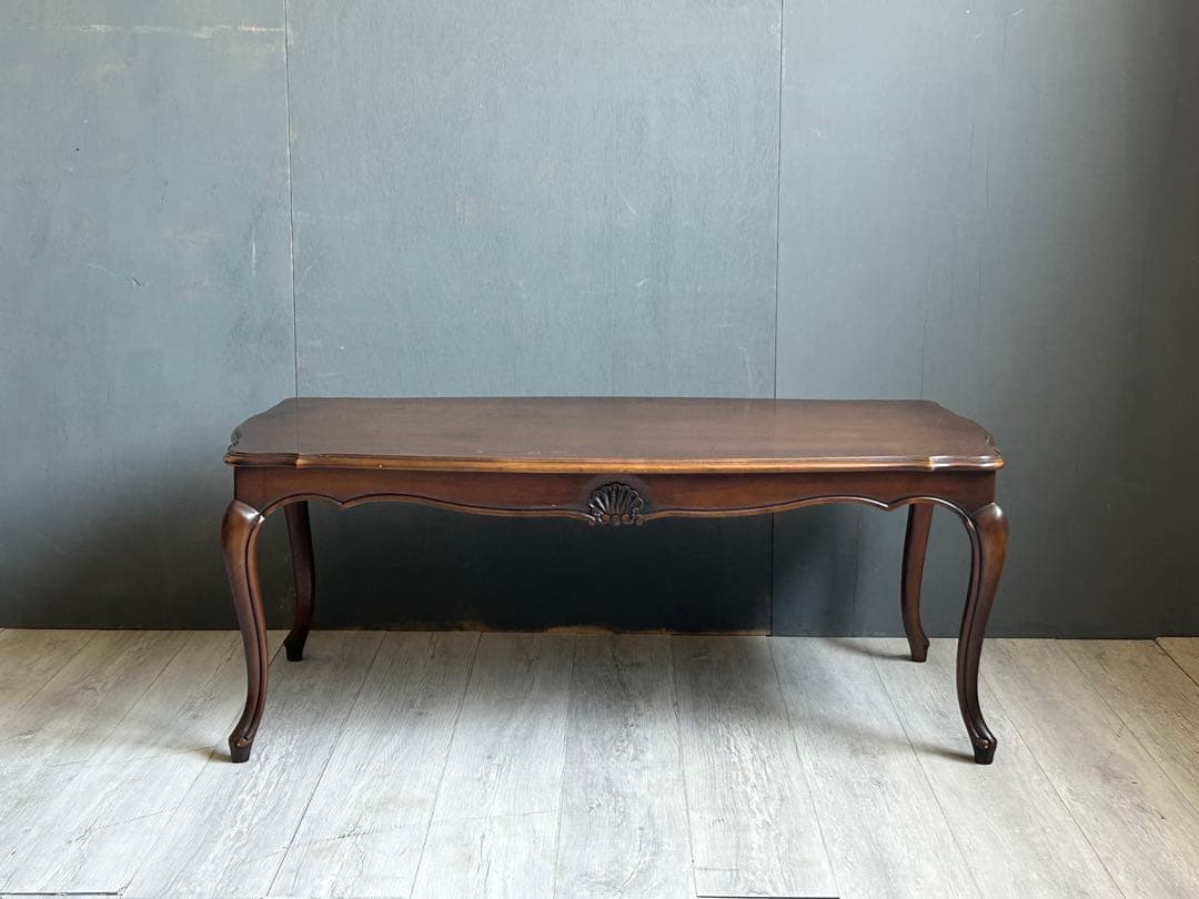 カリモク　コロニアル　猫脚　センターテーブル　ローテーブル　クラシック　IZ