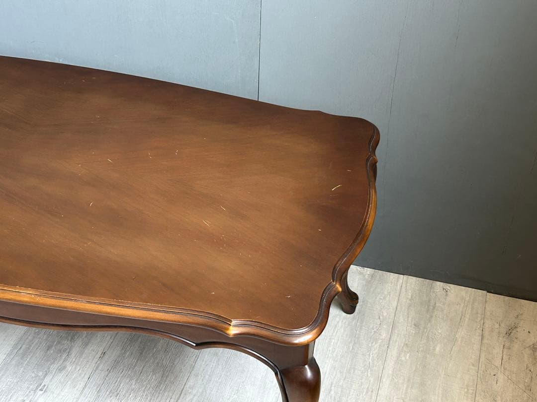 カリモク　コロニアル　猫脚　センターテーブル　ローテーブル　クラシック　IZ