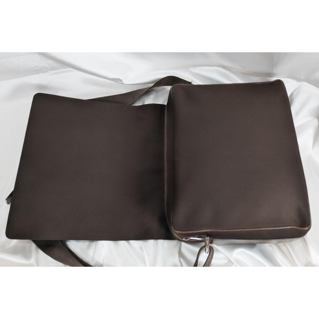 【美品】 カルティ サントス メッセンジャーバッグ ブラウン