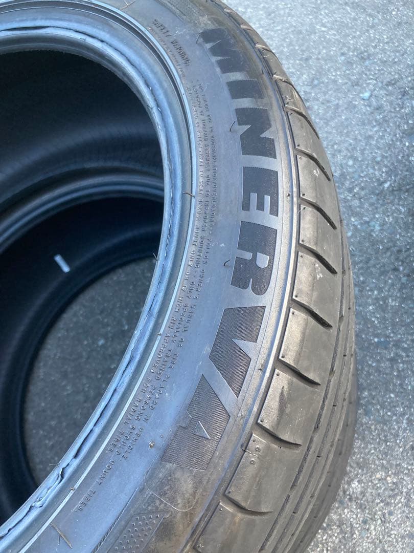 送料無料！2021年製バリ山！ミネルバ　225/45R17 2本