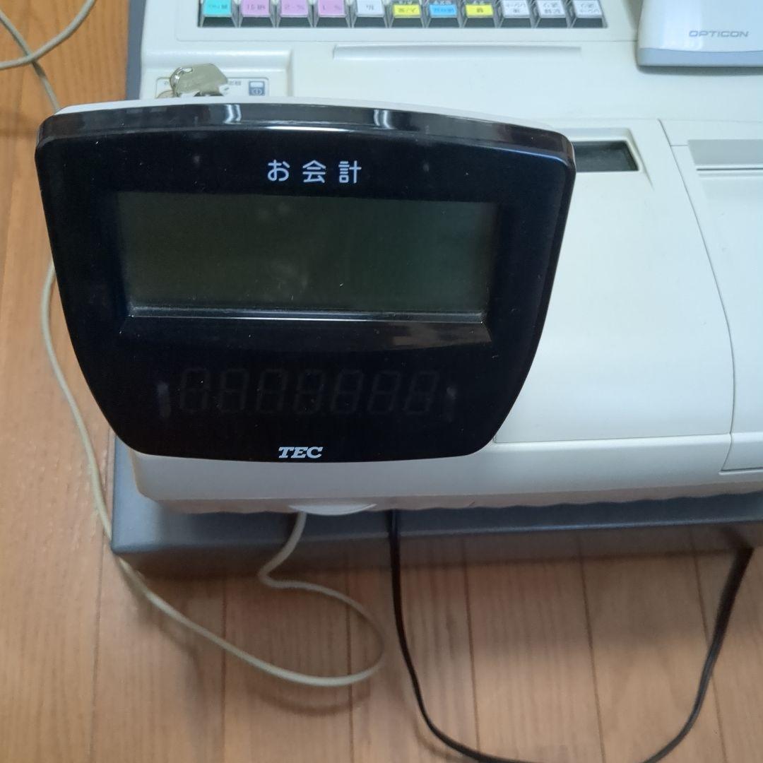 TEC 東芝テック 電子レジスターFS-1550 キッチンカー イベント カフェ