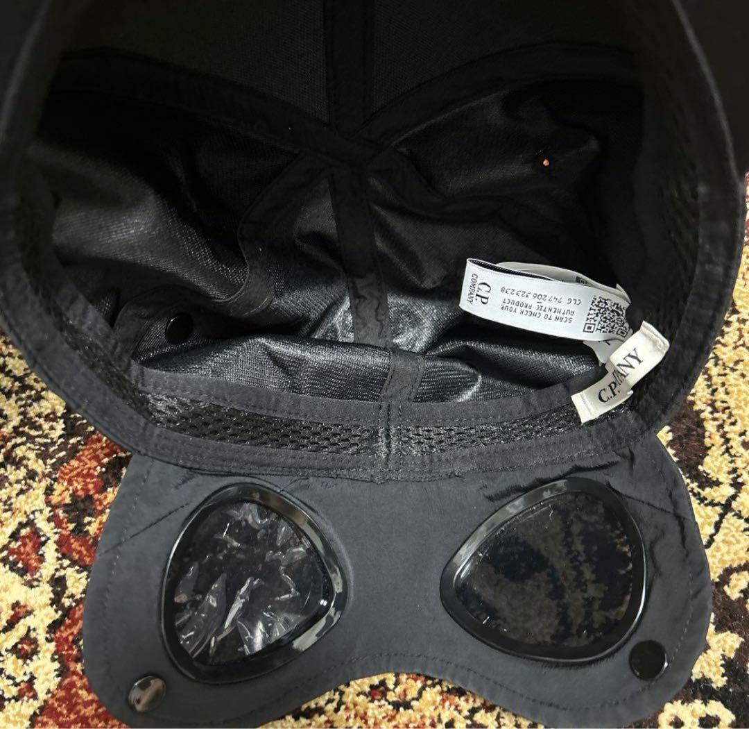 C.P.COMPANY ゴーグルキャップ ブラック