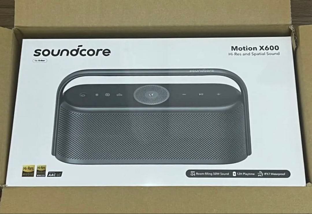 【新品未開封】Soundcore Motion X600　スペースグレー