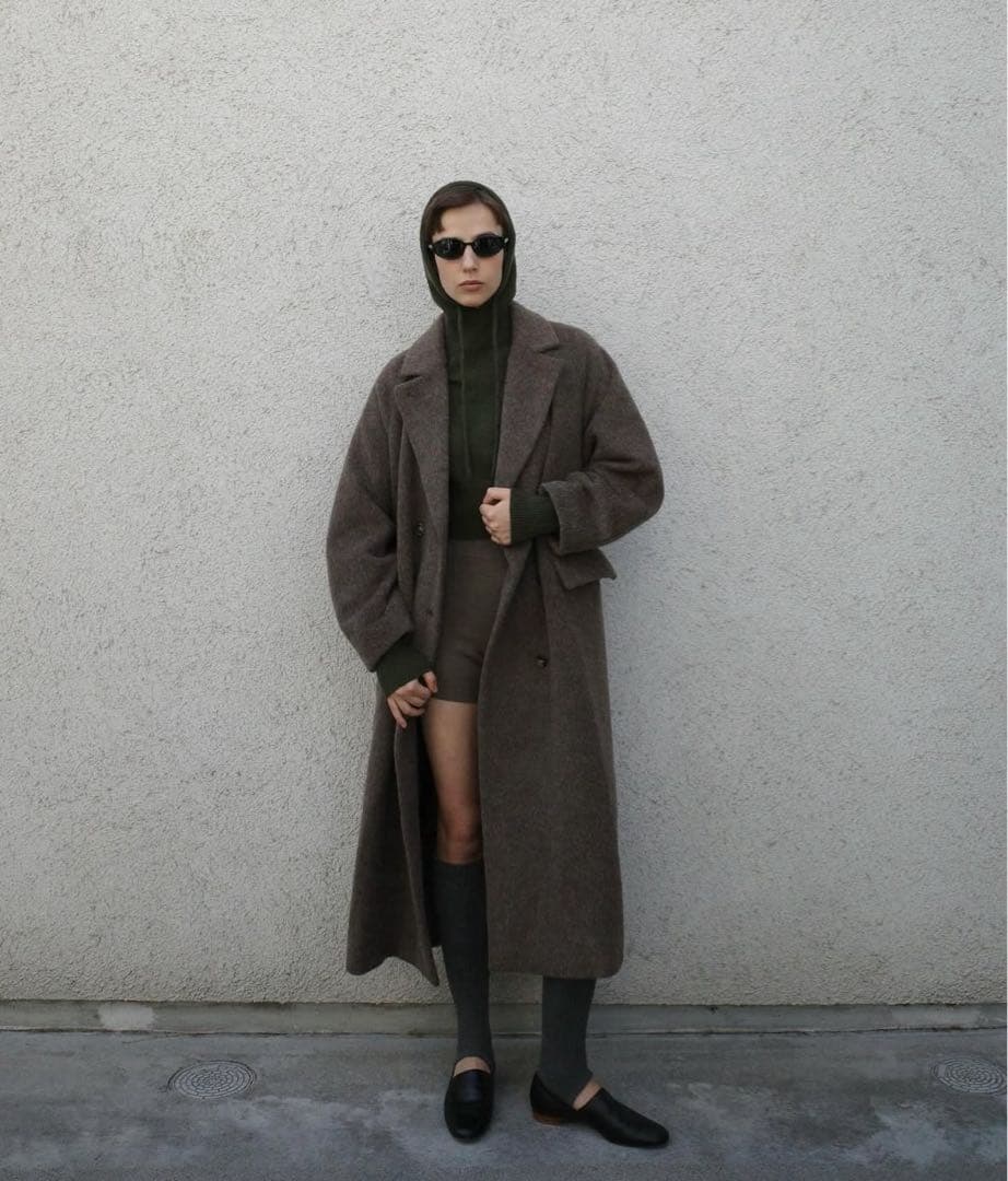 CLANE クラネ ダブル ウール ロングコート