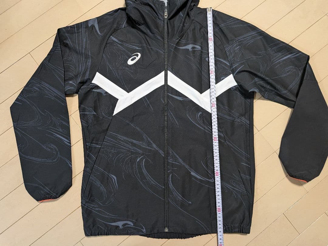 【 ASICS 】A-I-M ストレッチクロスグラフィックフーディーセットアップ