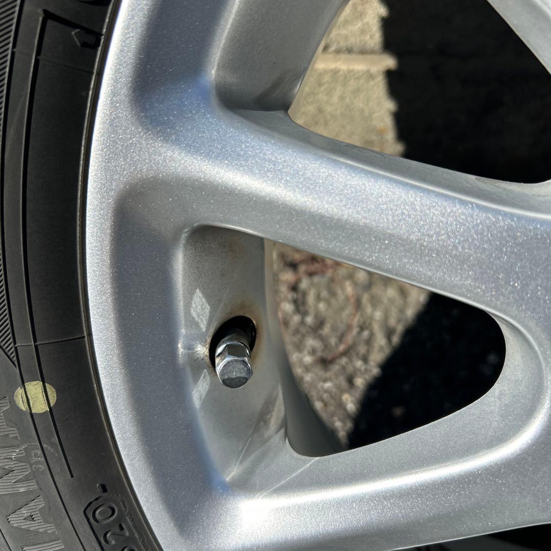 155/65R14ダイハツ純正アルミとスタッドレスタイヤ４本セット送料込