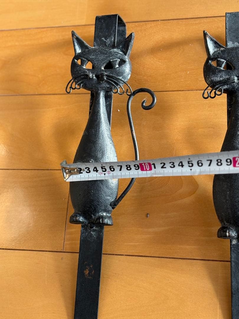 雑貨店仕入れ　猫のドアフック✖️3 ウォールフック✖️5 エイジング加工