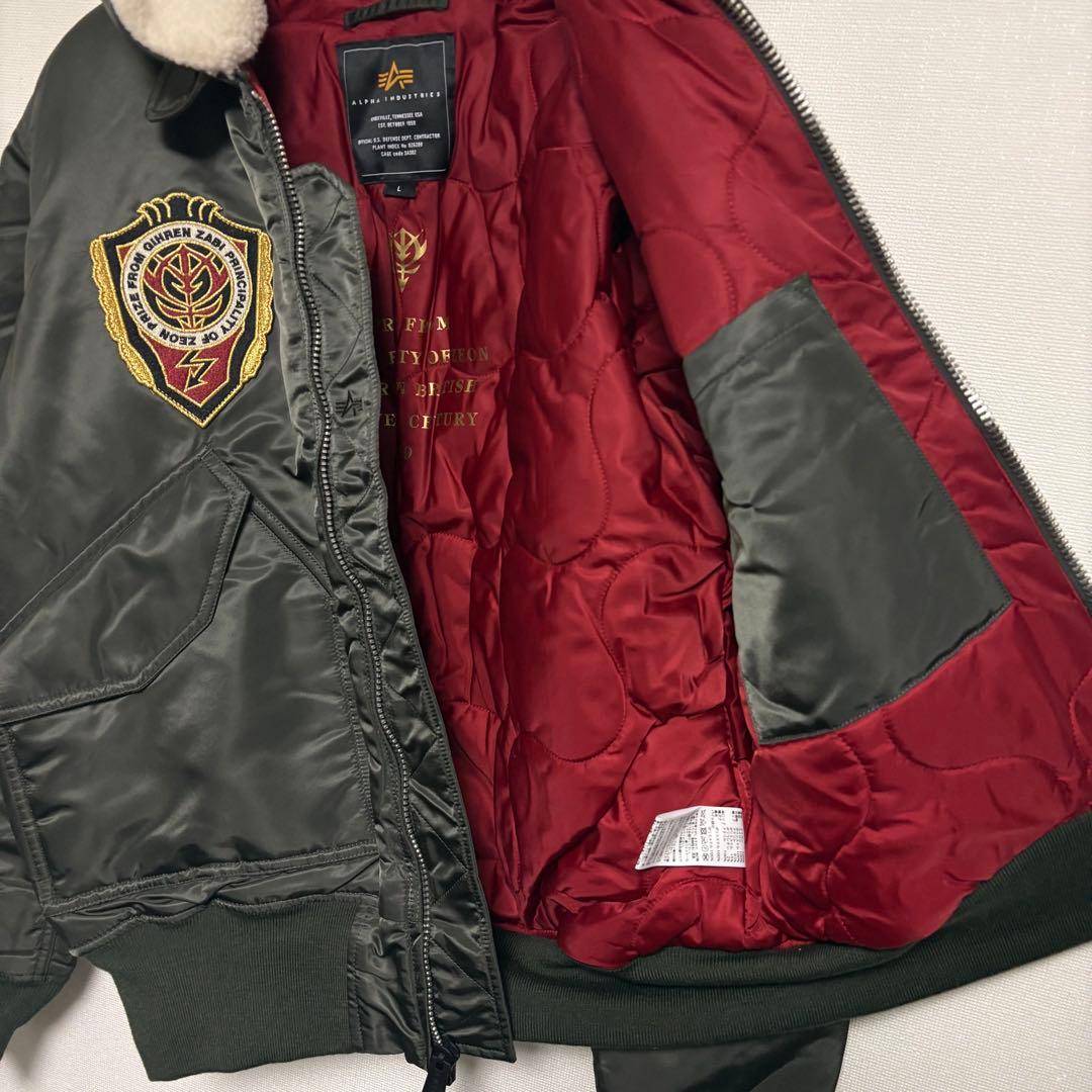 【タグ付き新品同様品】アルファインダストリーズ×strict-g ブリティッシュ