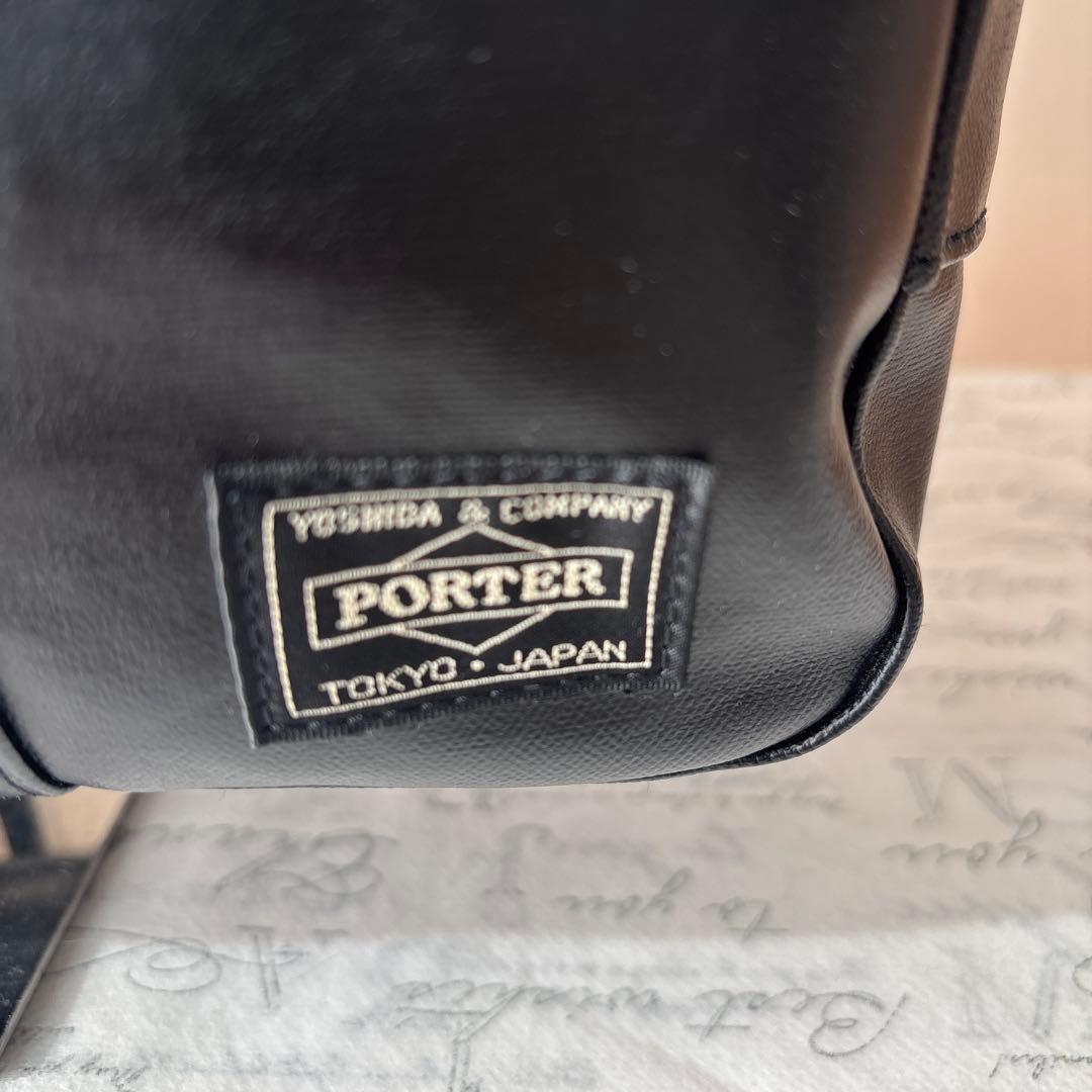 美品　PORTER フリースタイル　ミニトートバッグ　ブラック