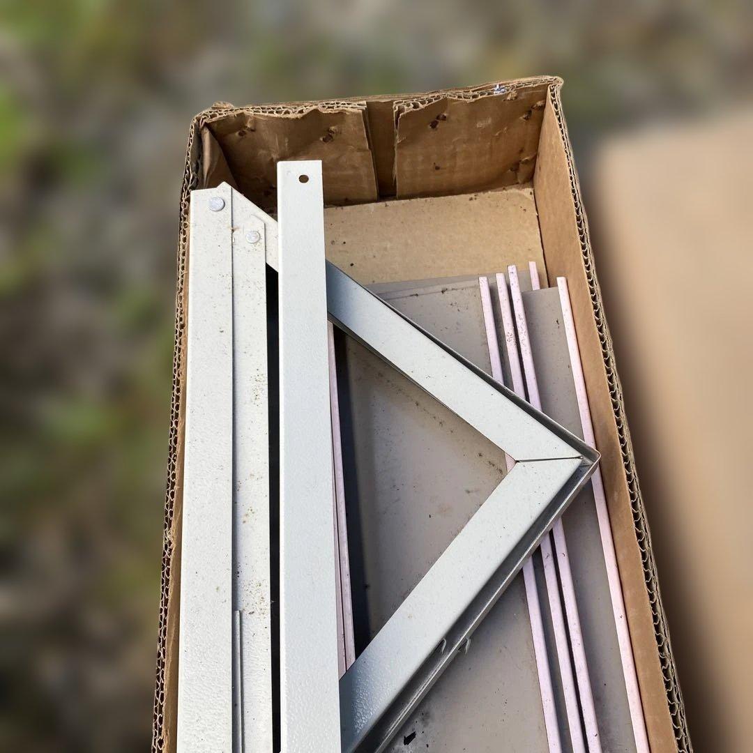 ひな祭り用スチール飾り段 NO. 40-7 40号　7段　スチール雛壇