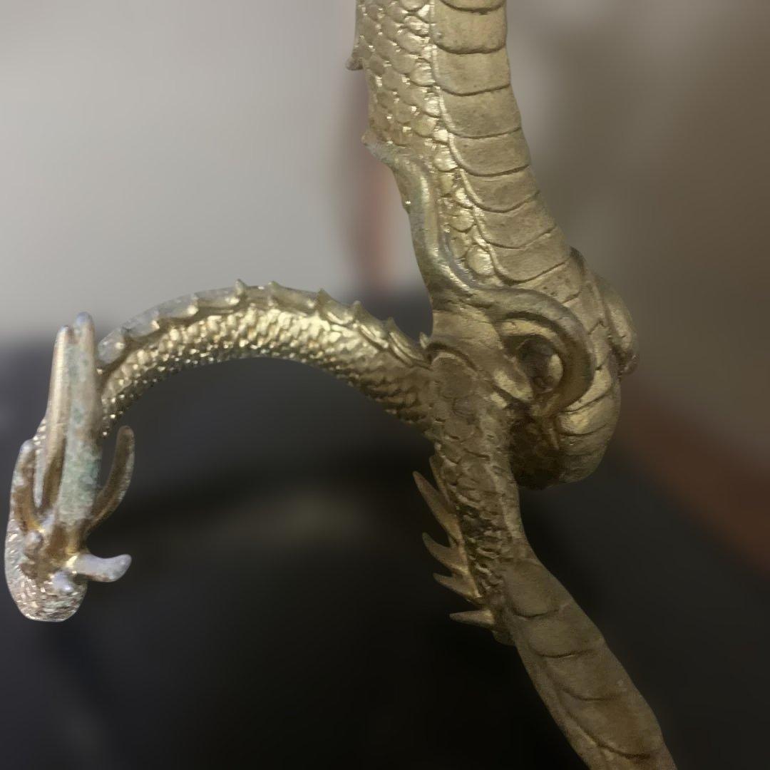 龍 置物 風水　金色　 ルチル球 水杯　 開運 金運 厄祓い 　インテリア