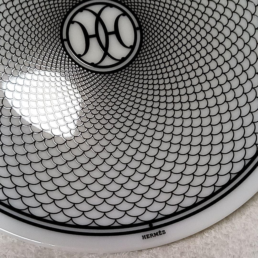 エルメス Hデコ アッシュデコ プレート 皿 2枚 ペア