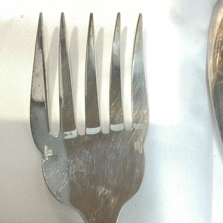 クリストフル　CHRISTOFLE ①　サーバースプーン&フォークセット