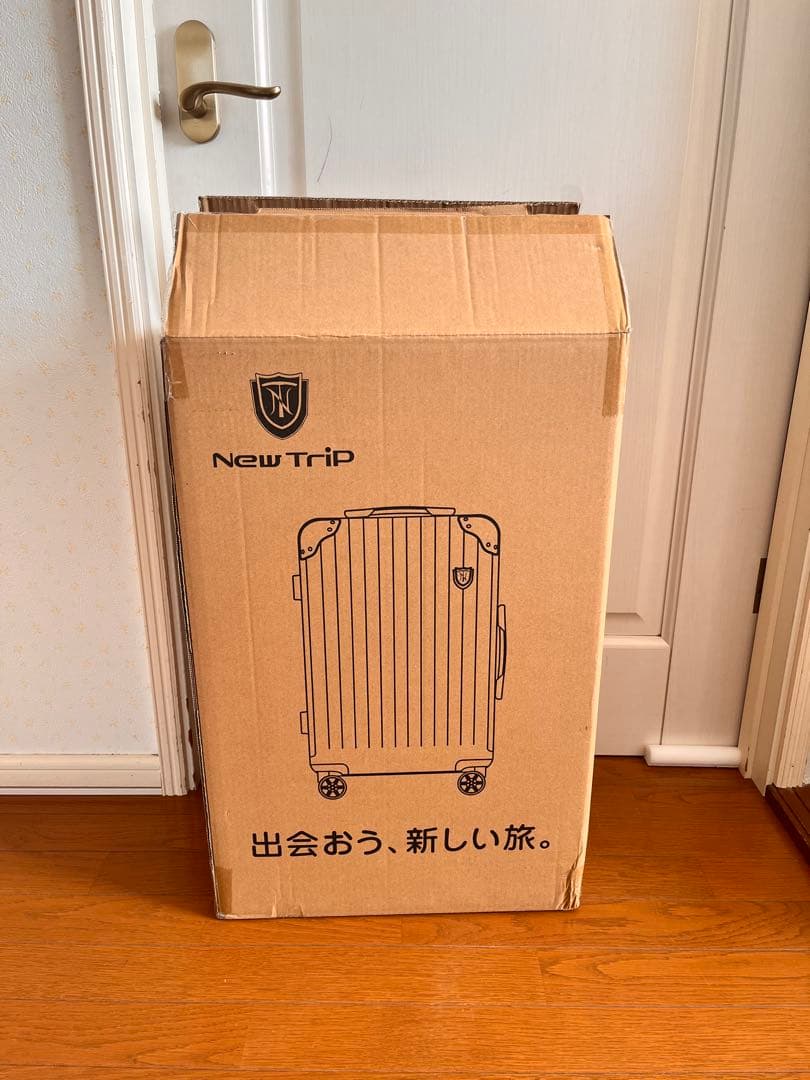 新品未使用 New Trip ピンク中型キャリーケース M 24インチ4～6泊