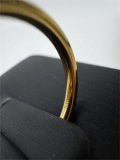 K18ゴールド シンプルリング1.55g 11号