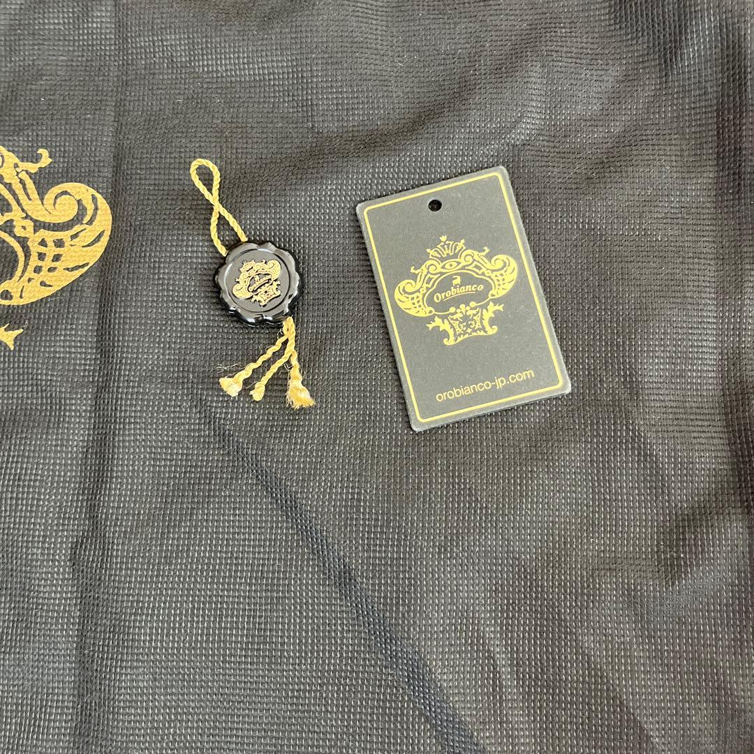 orobianco オロビアンコ ブラックナイロントートバッグ ビジネスバッグ