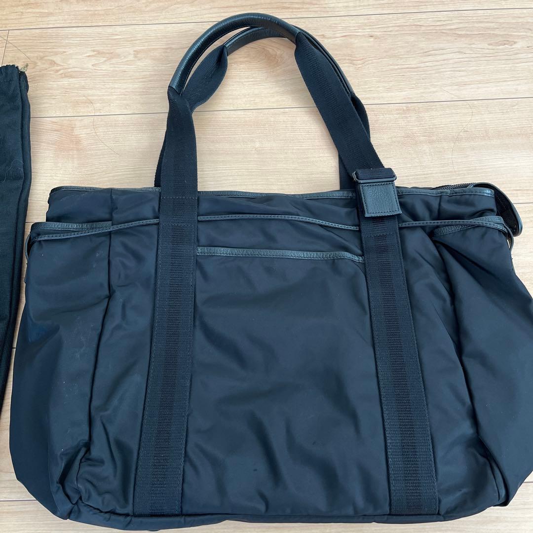 orobianco オロビアンコ ブラックナイロントートバッグ ビジネスバッグ