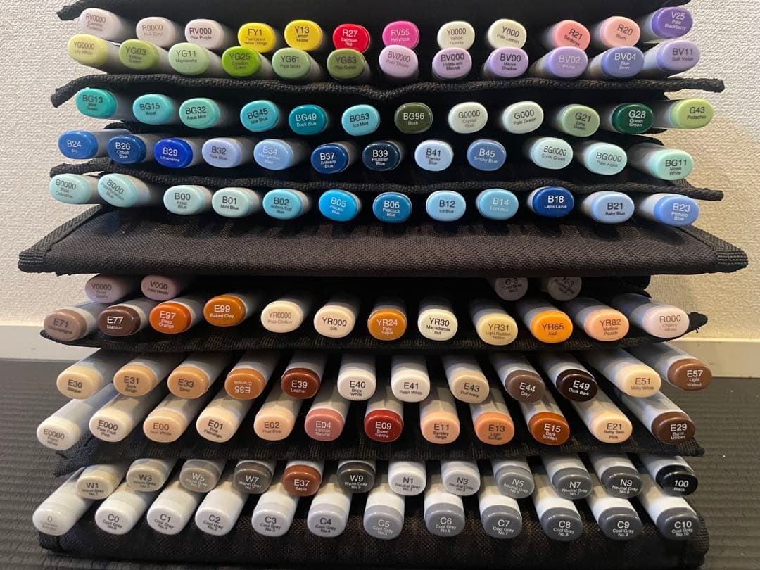 Copic 110色　スケッチ + ウォレット