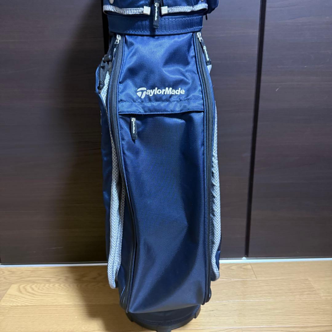 TaylorMade キャディバッグ ゴルフバッグ ネイビー