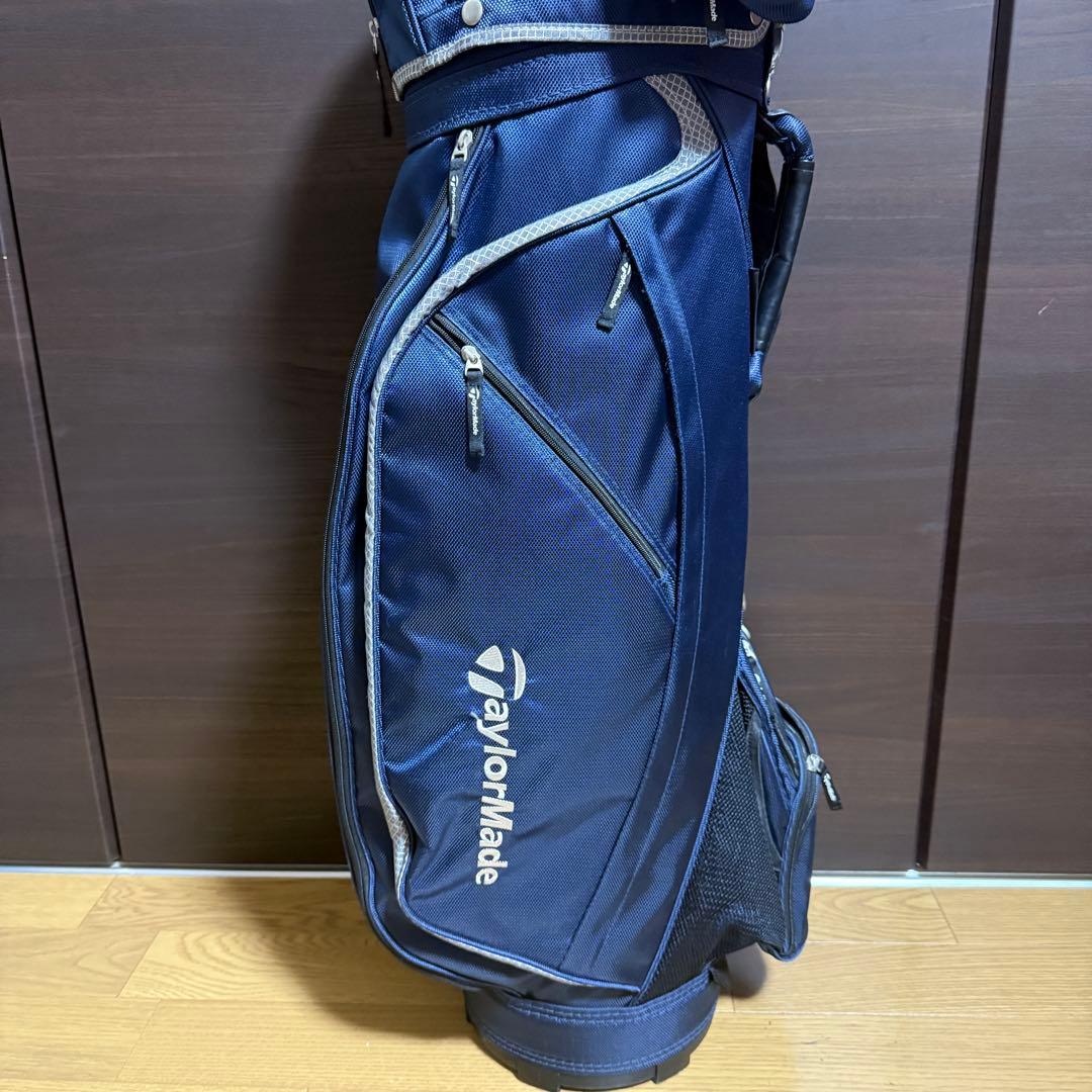 TaylorMade キャディバッグ ゴルフバッグ ネイビー