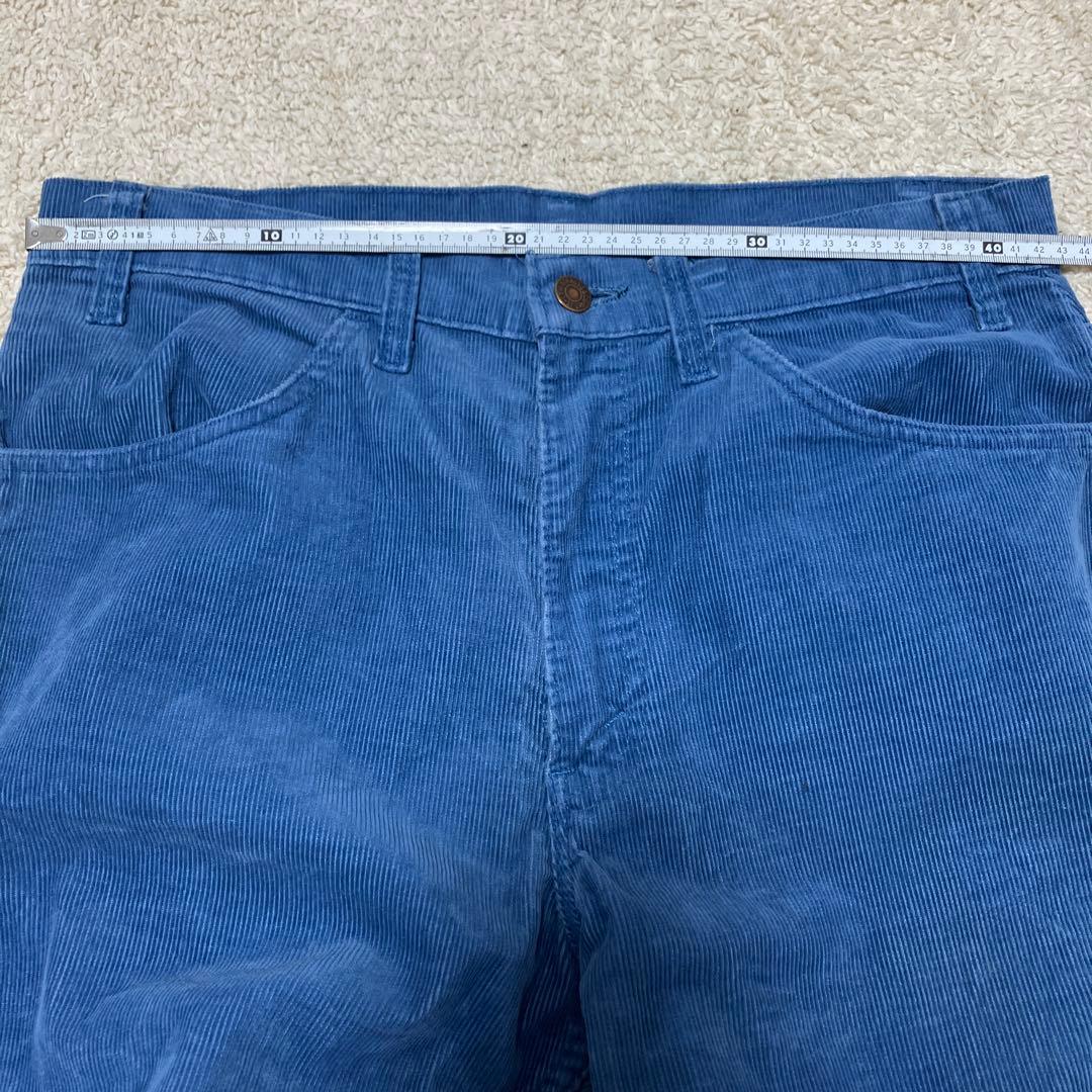 80s Levi’s 519 コーデュロイパンツ ブルー W34 L30