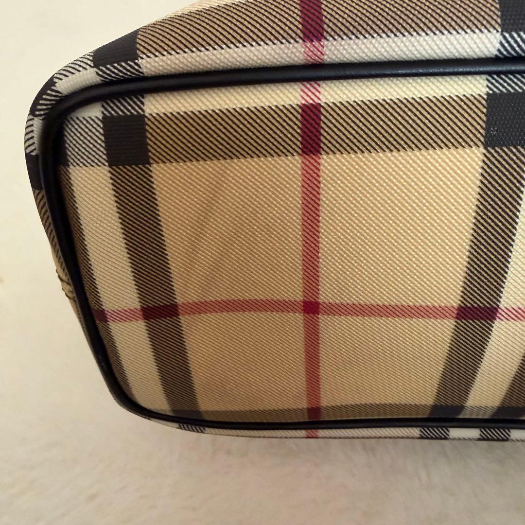 Burberry バーバリーロンドン トートバッグ ノバチェック PVC