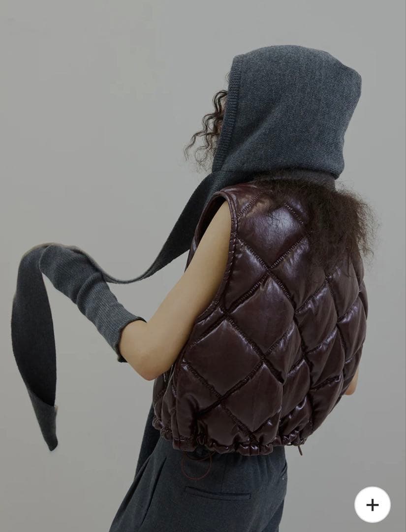 着用1回✨Ameri vintage✨QUILTING MINIVEST