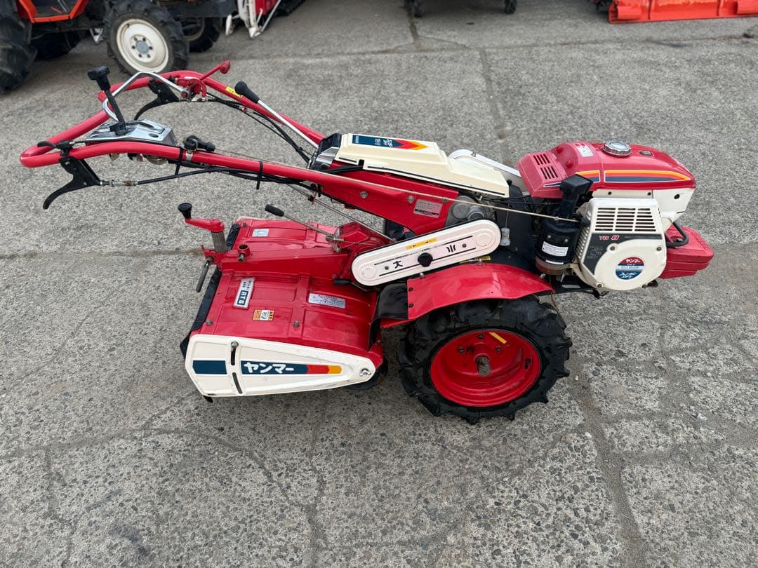 「新潟県長岡発」ヤンマー 耕運機 YG8 8馬力　ガソリン 管理機 動作確認済み