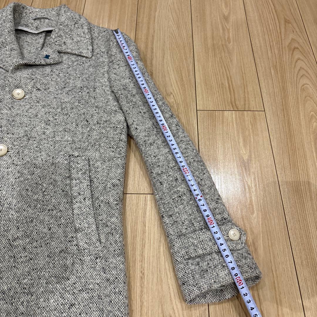 美品　エイドス　チェスターコート　サイズ48