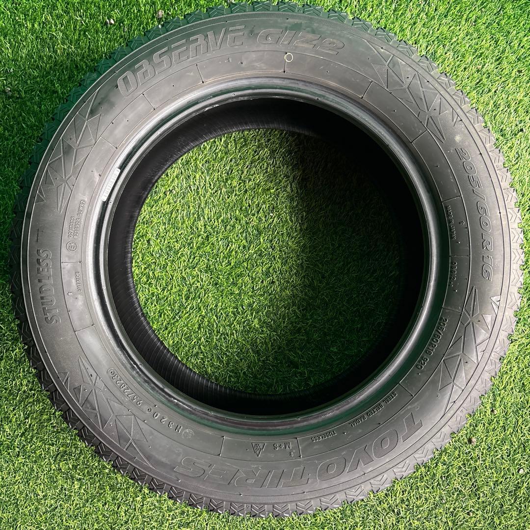 ね*こ様 205/60R16 TOYO GIZ2 2023年製 残溝有り　2本送