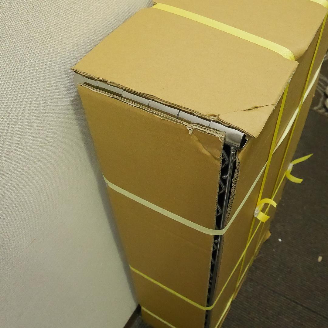 幅90cm　スチールラック 4段 シルバー 値引き交渉可