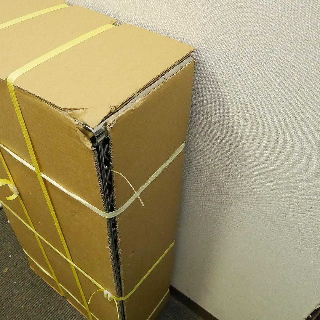 幅90cm　スチールラック 4段 シルバー 値引き交渉可