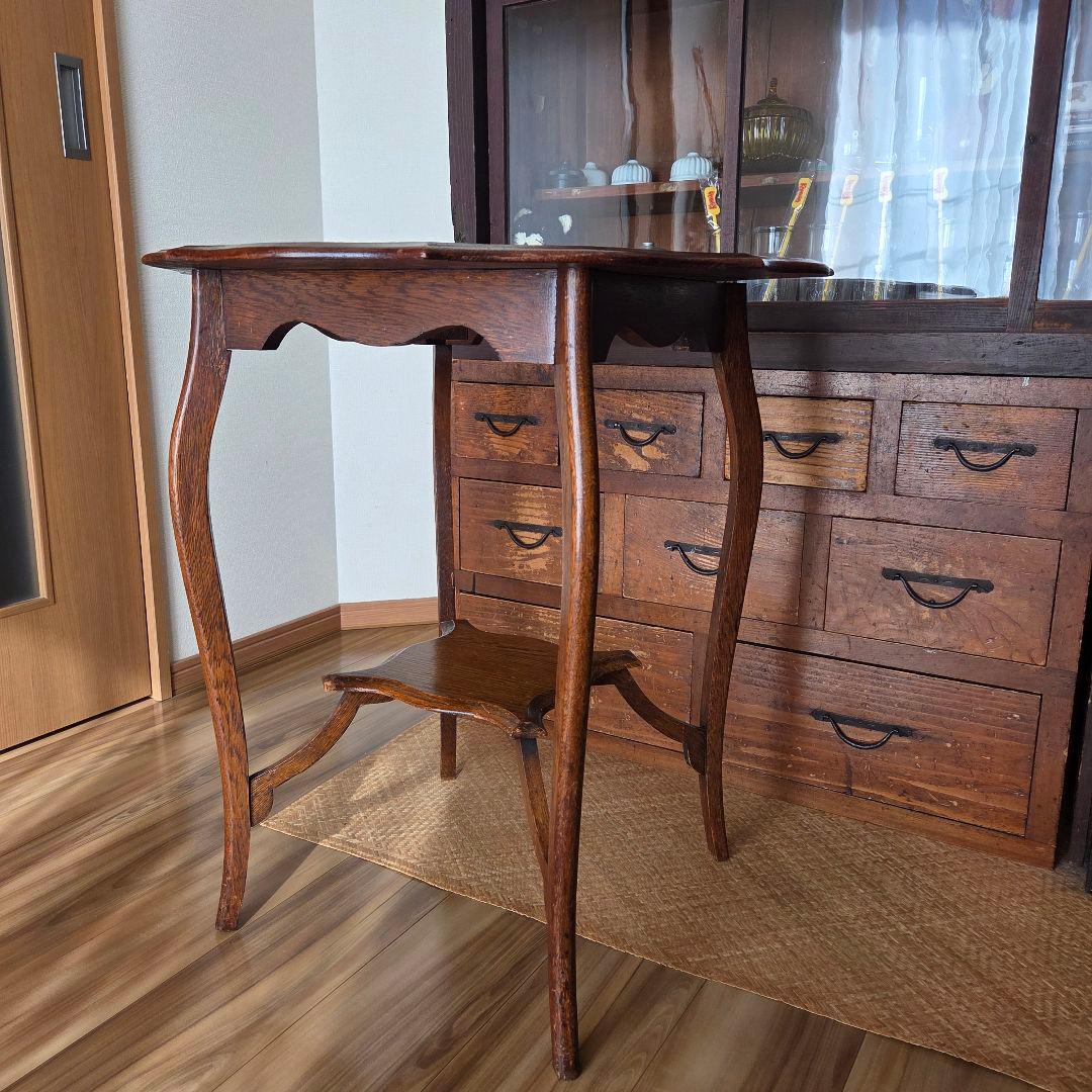 アンティーク　オケージョナルテーブル　サイドテーブル