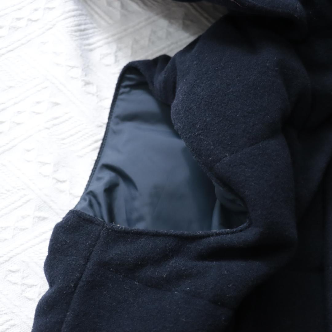 近年！美品！DANTON ウールダウンベスト　BEAMS別注　36　フーディー