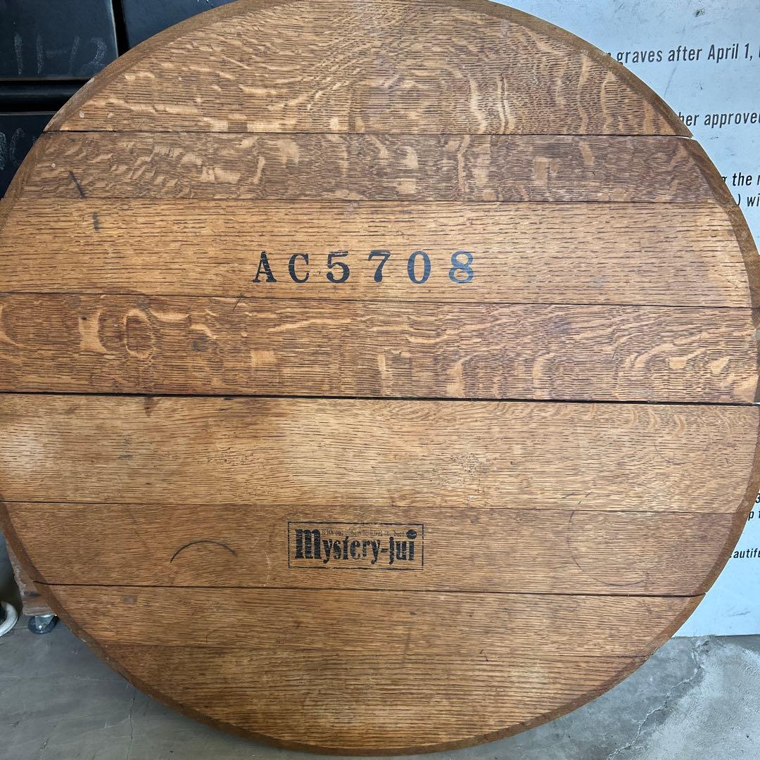 【天板のみ】ラウンド型 ウッド 円卓 WOOD 木製 ビンテージ レトロ