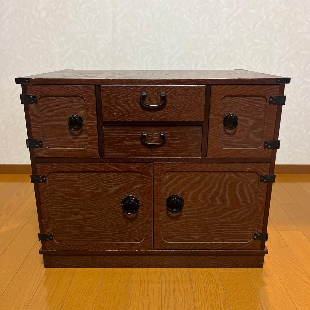時代箪笥 小箪笥 民芸箪笥 時代家具 レトロ家具 からくり箪笥